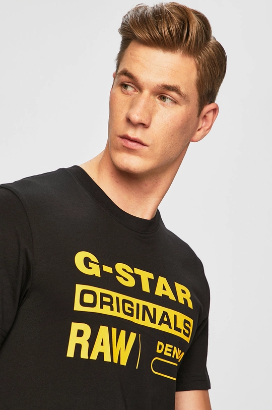 fekete G-Star Raw - T-shirt