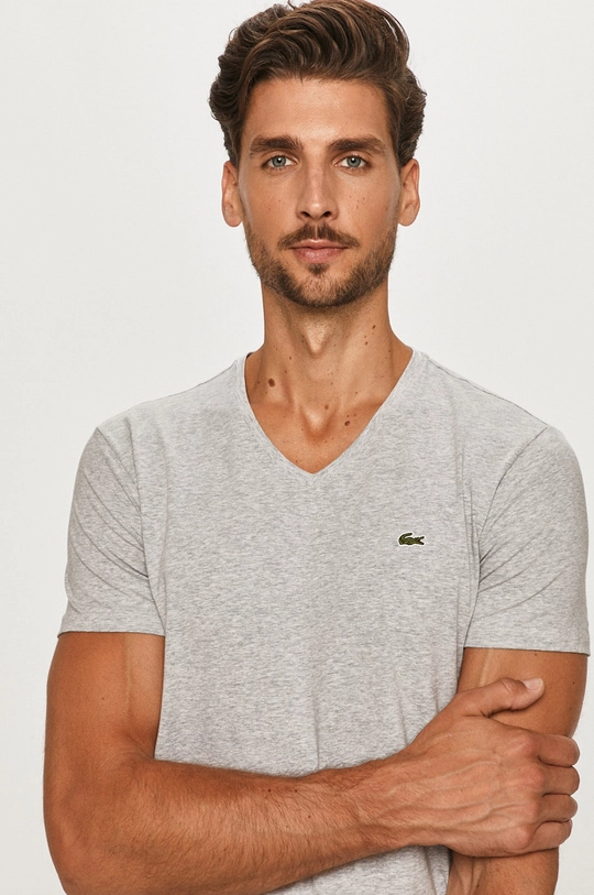 szürke Lacoste - T-shirt