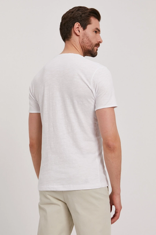 Selected Homme - T-shirt 100 % Bawełna organiczna