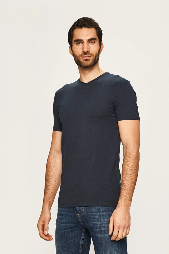 granatowy Selected Homme - T-shirt