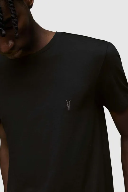 czarny AllSaints – T-shirt TONIC SS CREW