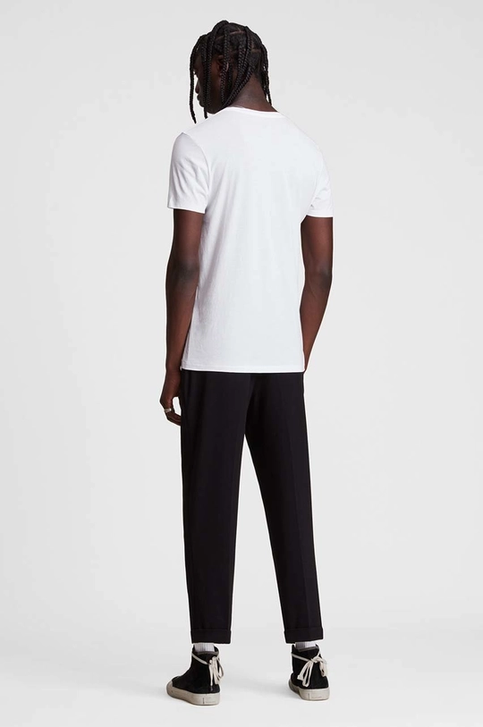 fehér AllSaints - T-shirt Tonic SS Crew