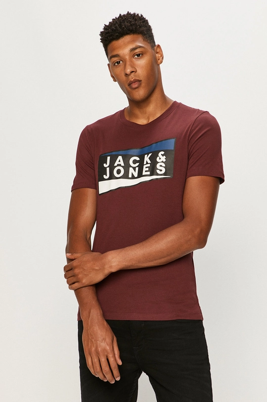 fialová Jack & Jones - Tričko Pánsky