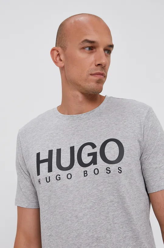 siva Majica kratkih rukava Hugo