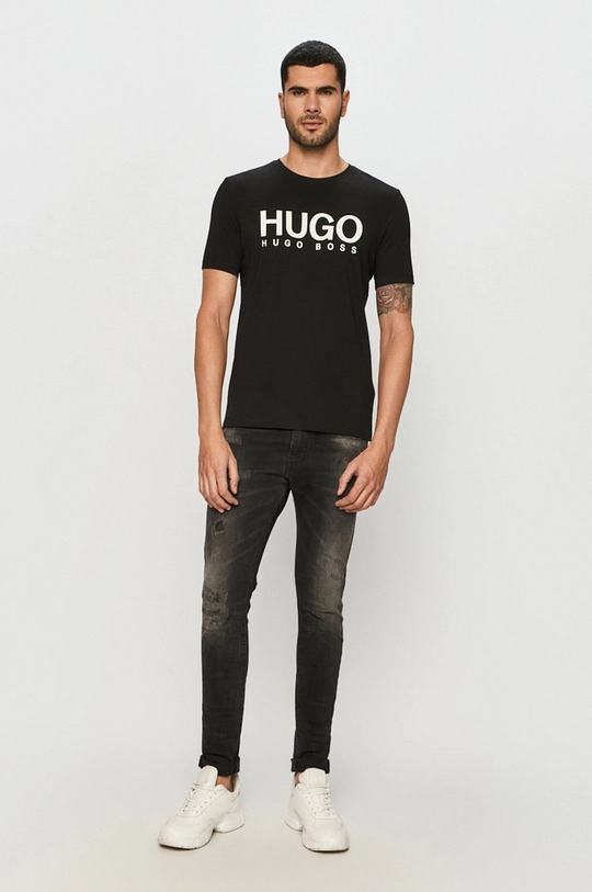 HUGO t-shirt 50387414.NOS czarny