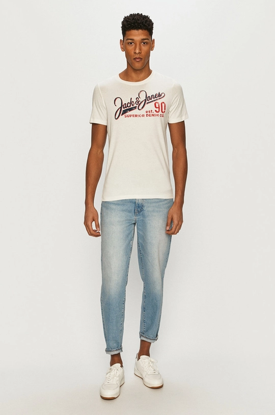 Jack & Jones - T-shirt biały