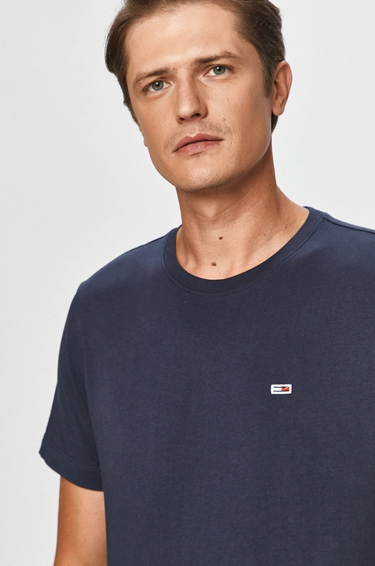 mornarsko modra Tommy Jeans t-shirt