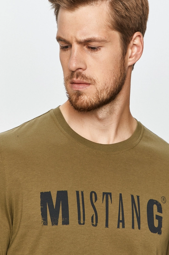 zielony Mustang - T-shirt