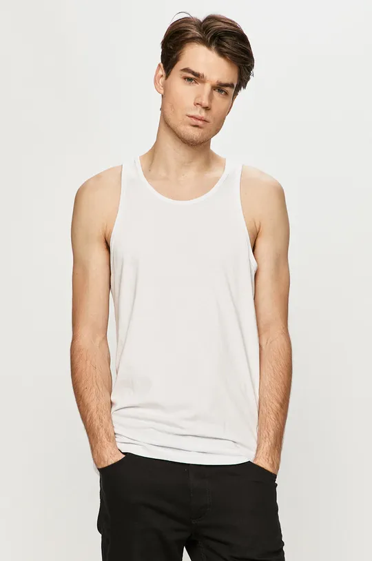 fehér Jack & Jones - T-shirt (2 db) Férfi