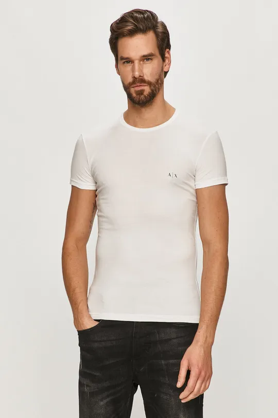 Armani Exchange t-shirt (2-pack) czarny