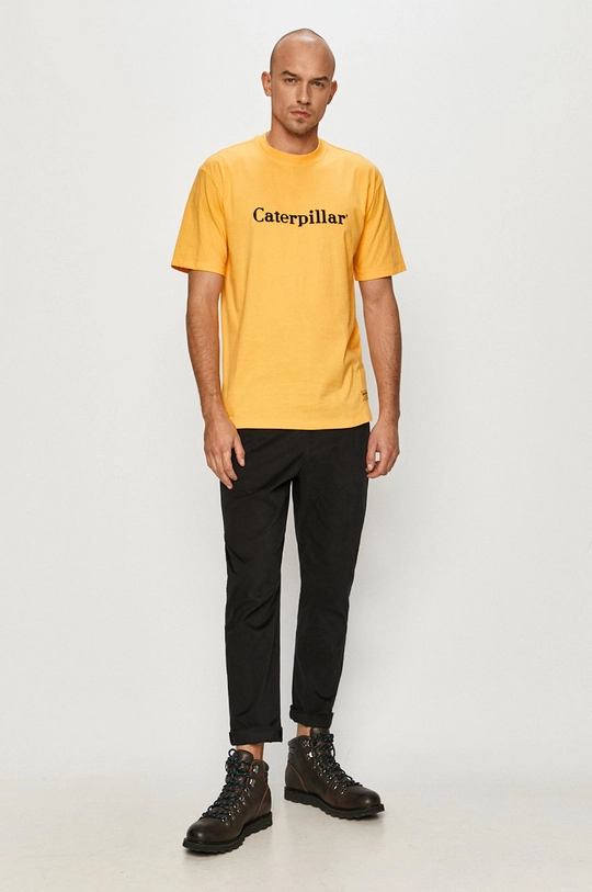 Caterpillar - T-shirt żółty