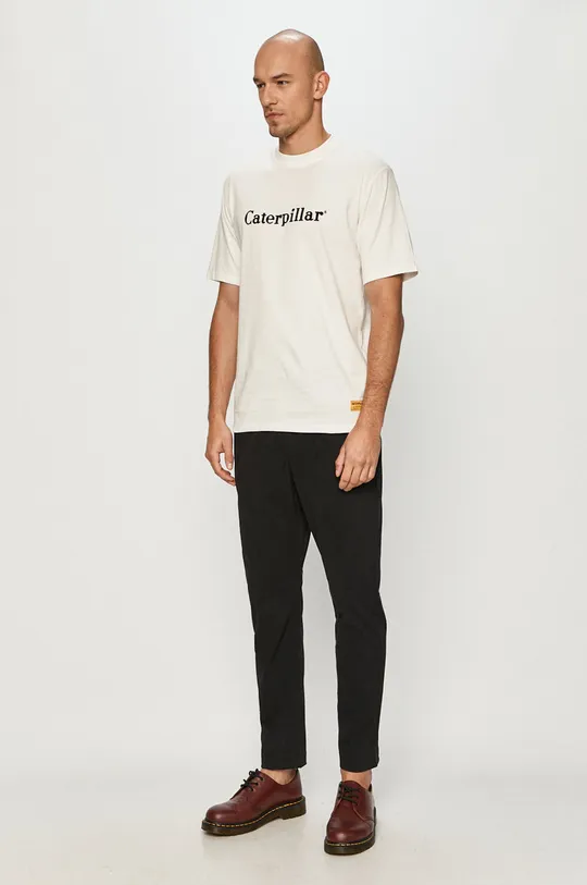 Caterpillar - T-shirt biały