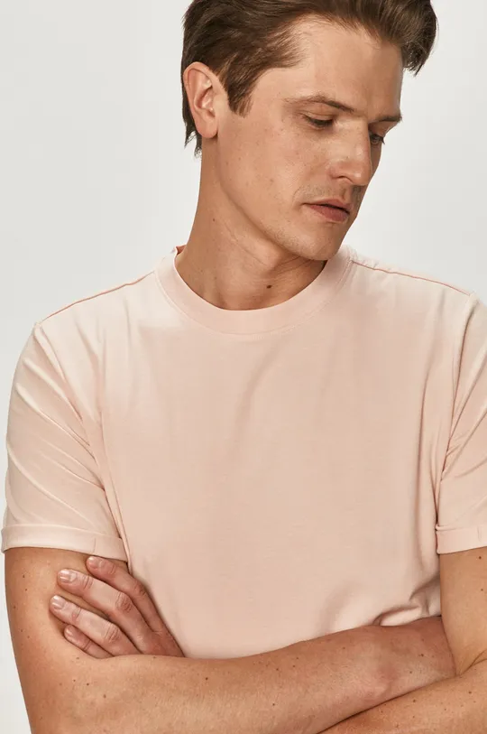 różowy Premium by Jack&Jones - T-shirt Męski