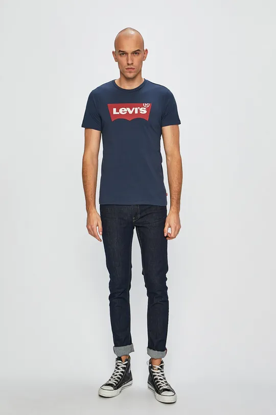 Levi's - T-shirt granatowy