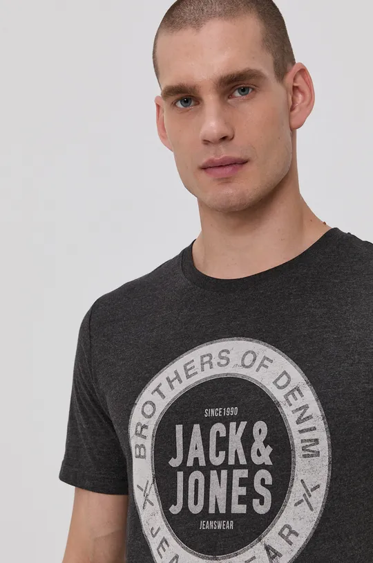 szürke Jack & Jones t-shirt