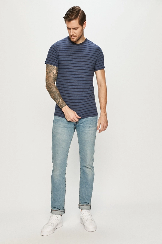 Jack & Jones - T-shirt niebieski