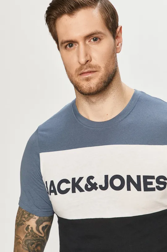 niebieski Jack & Jones - T-shirt