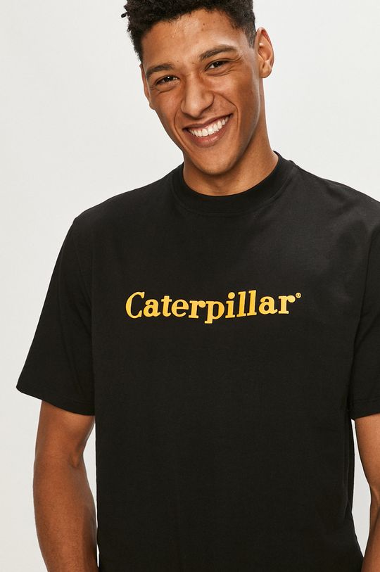 fekete Caterpillar - T-shirt