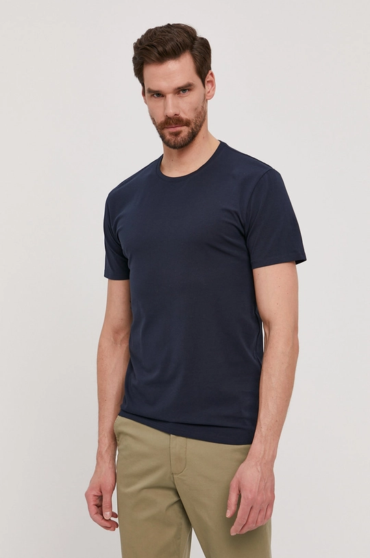 granatowy Selected Homme T-shirt Męski