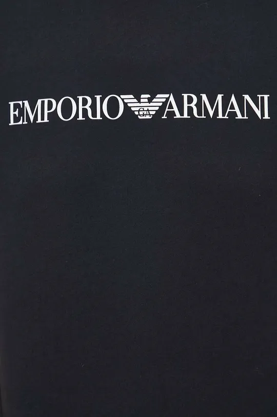 Bombažna kratka majica Emporio Armani Moški