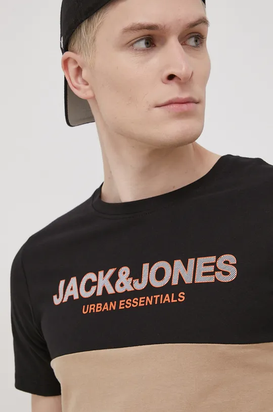 bež Pamučna majica Jack & Jones