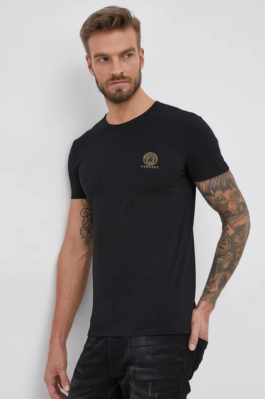 fekete Versace t-shirt (2-pack)