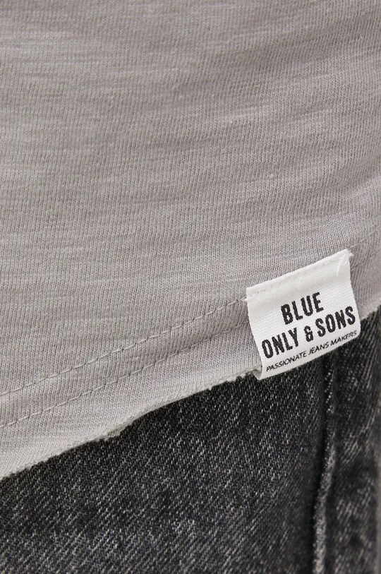 Βαμβακερό μπλουζάκι Only & Sons Ανδρικά