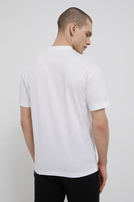Bavlnené tričko EA7 Emporio Armani  Základná látka: 100% Bavlna Elastická manžeta: 96% Bavlna, 4% Elastan