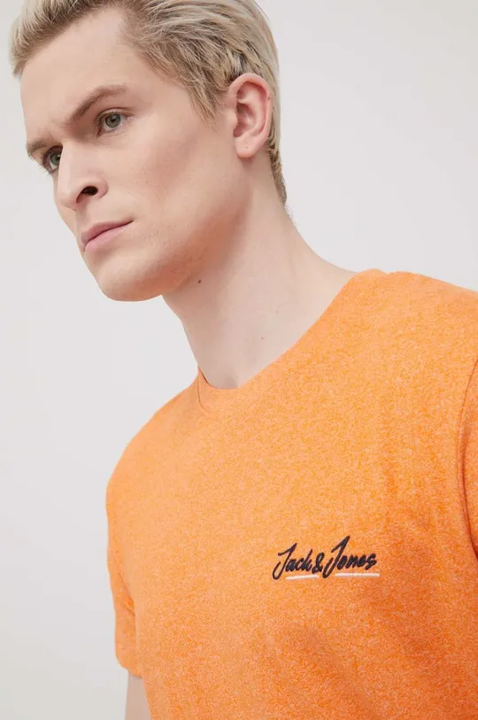oranžová Tričko Jack & Jones