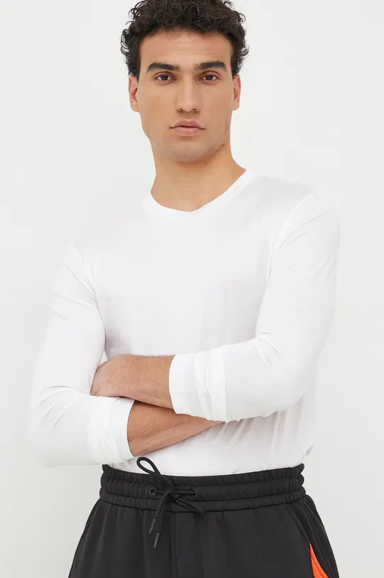biela Tričko s dlhým rukávom Emporio Armani