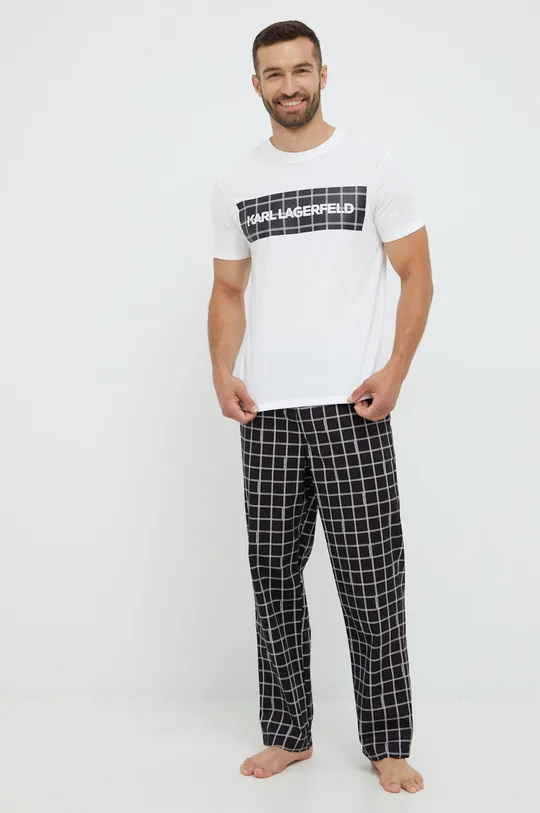 viacfarebná Pyžamo Karl Lagerfeld Pánsky