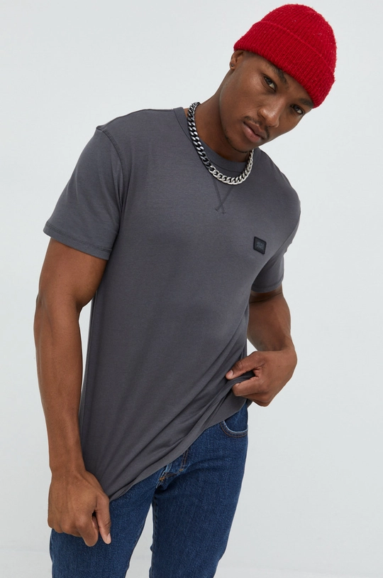 szary Jack & Jones t-shirt bawełniany JCOCLASSIC