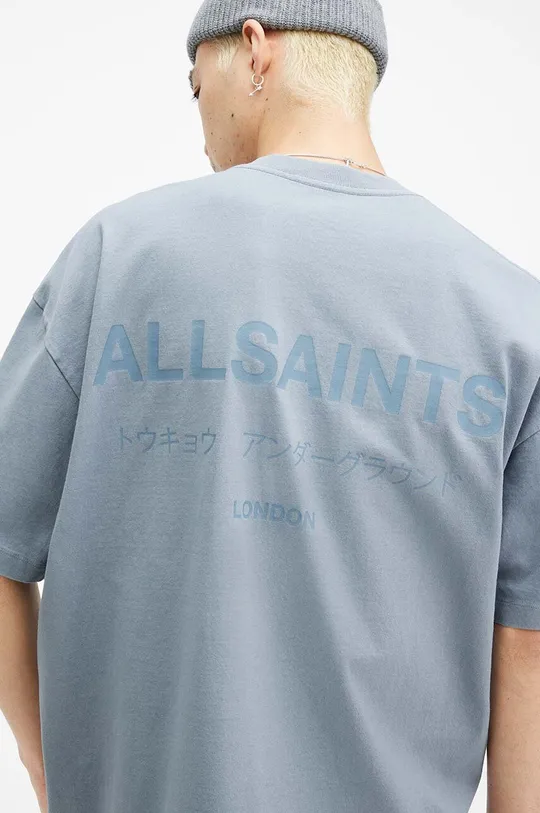 Бавовняна футболка AllSaints UNDERGROUND SS CREW 100% Бавовна