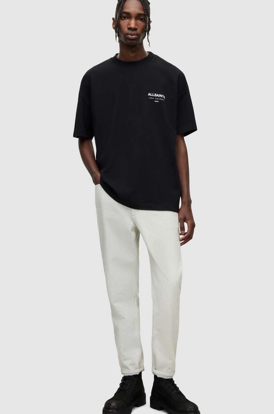 AllSaints t-shirt bawełniany UNDERGROUND SS CREW