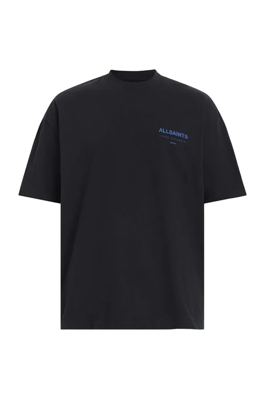 Bombažna kratka majica AllSaints UNDERGROUND SS CREW