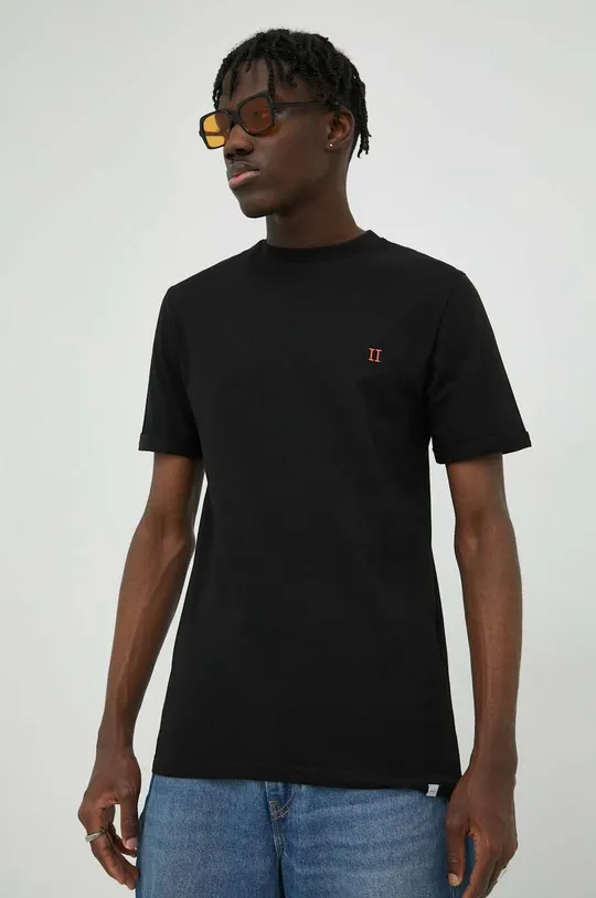 czarny Les Deux t-shirt bawełniany