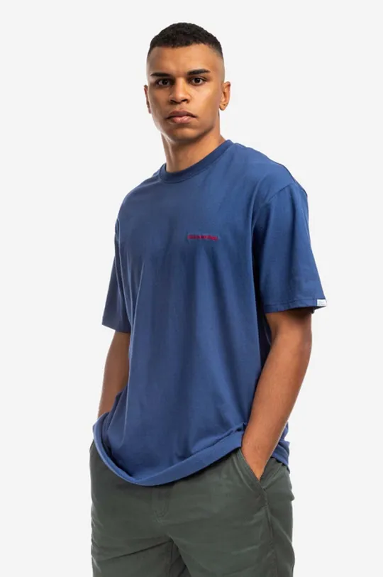 tmavomodrá Bavlnené tričko thisisneverthat Small T-Logo Tee Pánsky