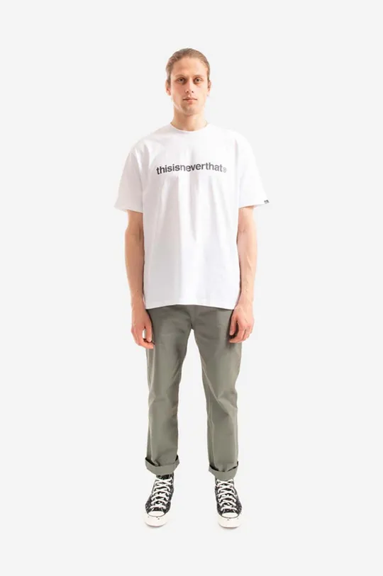 thisisneverthat t-shirt bawełniany T-Logo Tee biały