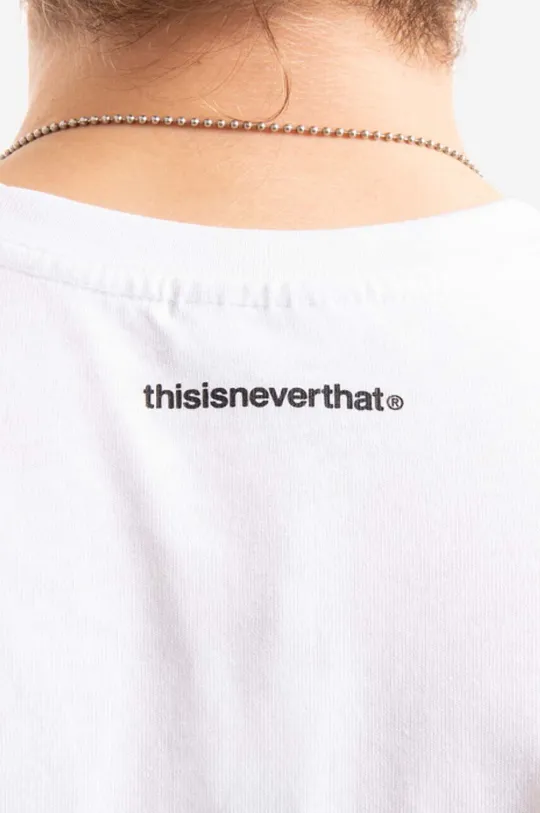 alb thisisneverthat tricou din bumbac T-Logo Tee