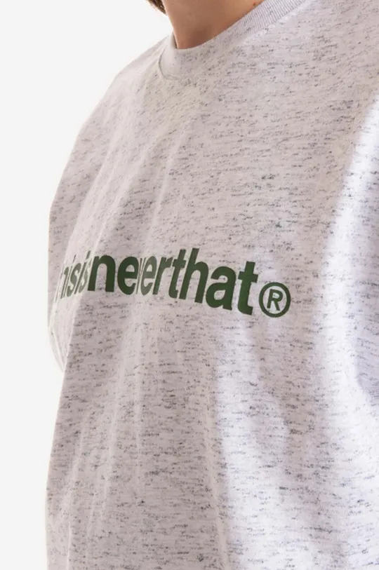 сив Памучна тениска thisisneverthat T-Logo Tee