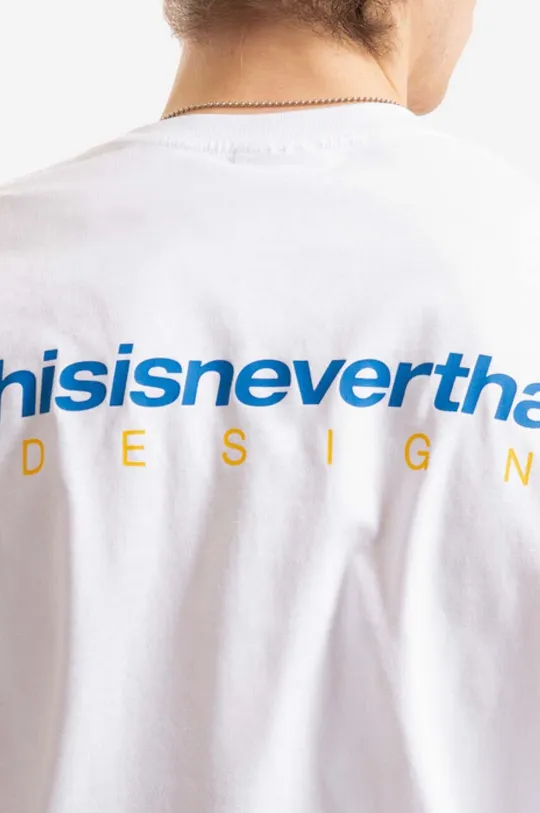 biela Bavlnené tričko thisisneverthat DSN-Logo Tee