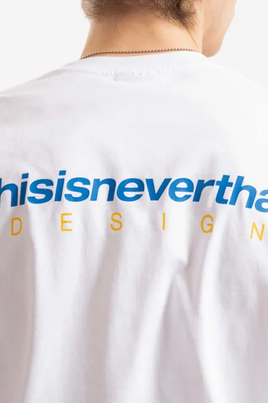 λευκό Βαμβακερό μπλουζάκι thisisneverthat DSN-Logo Tee