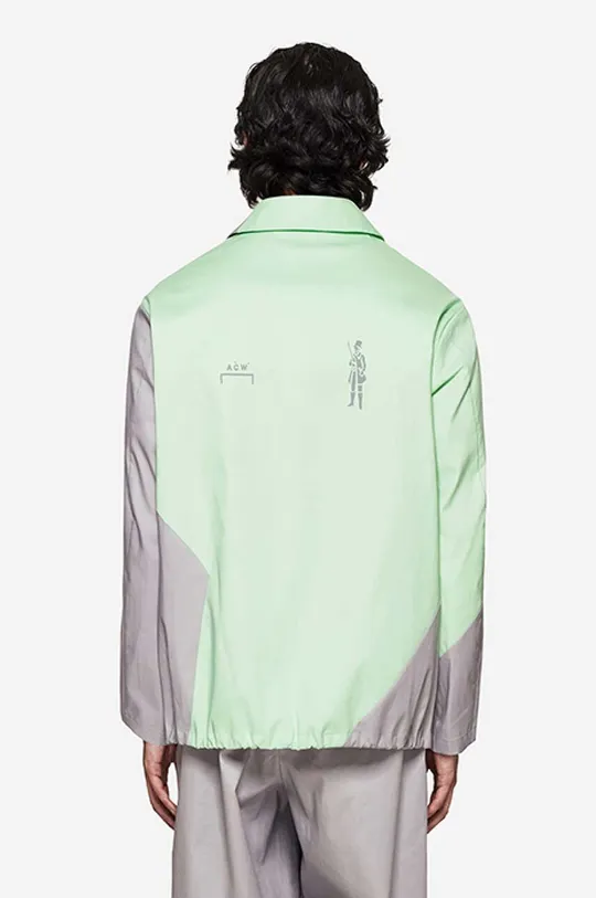 Βαμβακερό πουκάμισο A-COLD-WALL* πράσινο