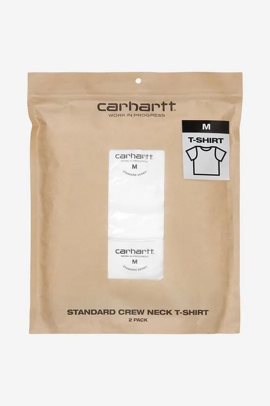 Βαμβακερό μπλουζάκι Carhartt WIP 2-pack Ανδρικά