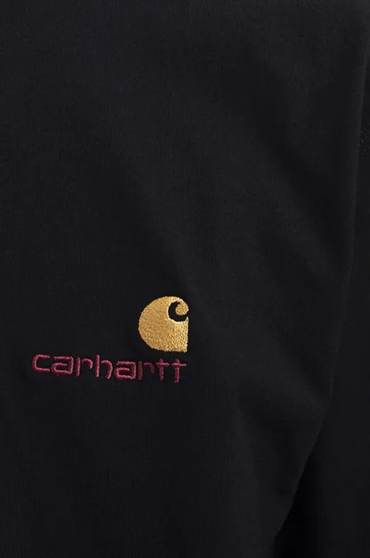 черен Памучна тениска Carhartt WIP