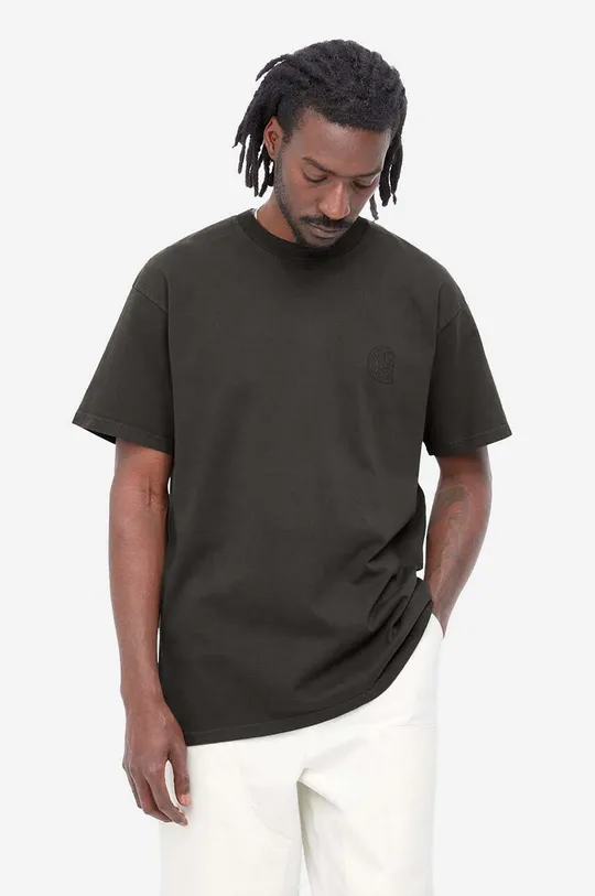 gray Carhartt WIP cotton T-shirt S/S Verse Patch T-shirt Men’s