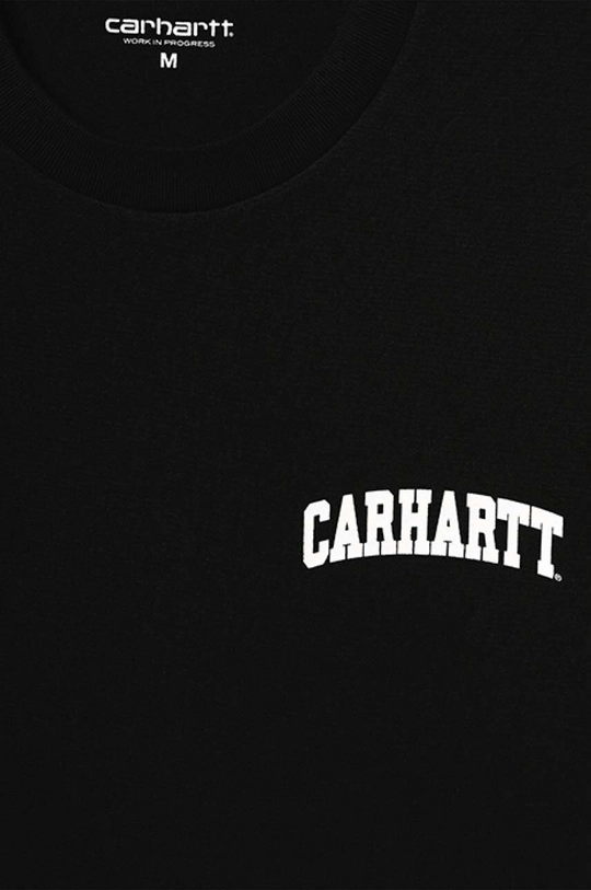 Βαμβακερό μπλουζάκι Carhartt WIP S/S University Script T-Shirt Ανδρικά