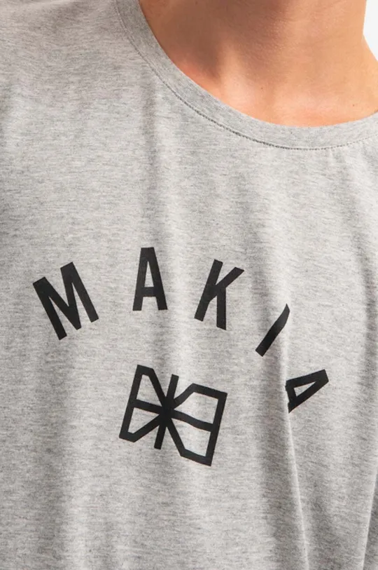 gray Makia cotton T-shirt
