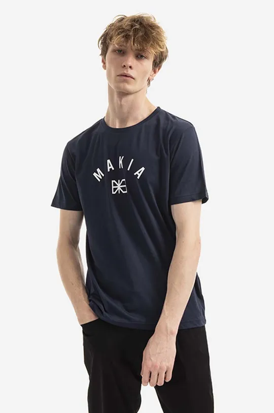 blu Makia t-shirt in cotone Uomo