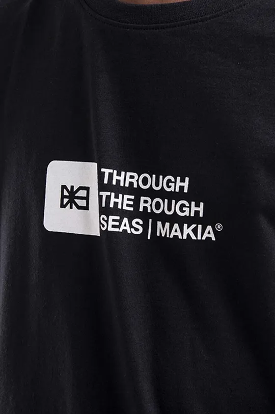 czarny Makia t-shirt
